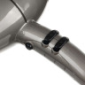 Фен DEWAL PRO BARBER STYLE Compact, темная сталь, 2200Вт, BLDC мотор ионизация, 2 насадки 03-3011 Gunsteel