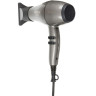 Фен DEWAL PRO BARBER STYLE Compact, темная сталь, 2200Вт, BLDC мотор ионизация, 2 насадки 03-3011 Gunsteel