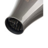 Фен DEWAL PRO BARBER STYLE Compact, темная сталь, 2200Вт, BLDC мотор ионизация, 2 насадки 03-3011 Gunsteel