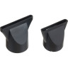 Фен DEWAL PRO BARBER STYLE Compact, темная сталь, 2200Вт, BLDC мотор ионизация, 2 насадки 03-3011 Gunsteel